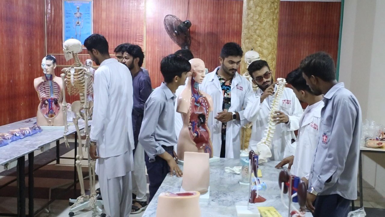 Anatomy lab training at Al Hadi College main campus